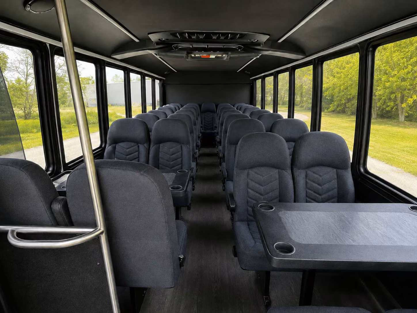 20 passenger minibus inside