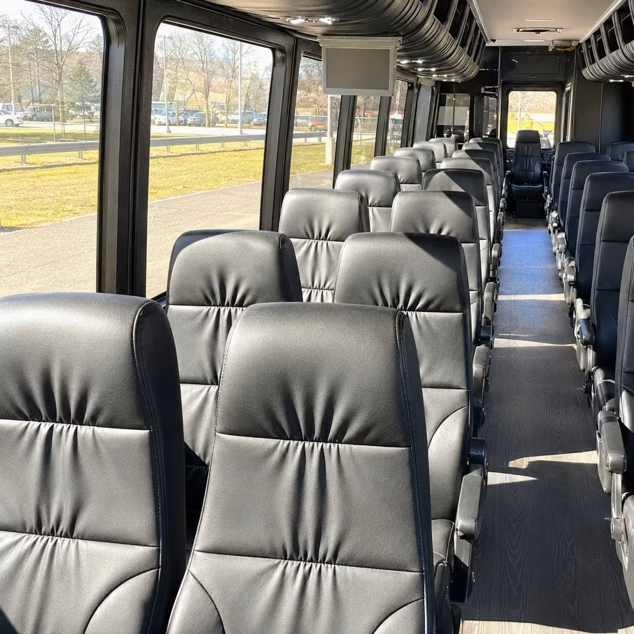 35 passenger minibus interior