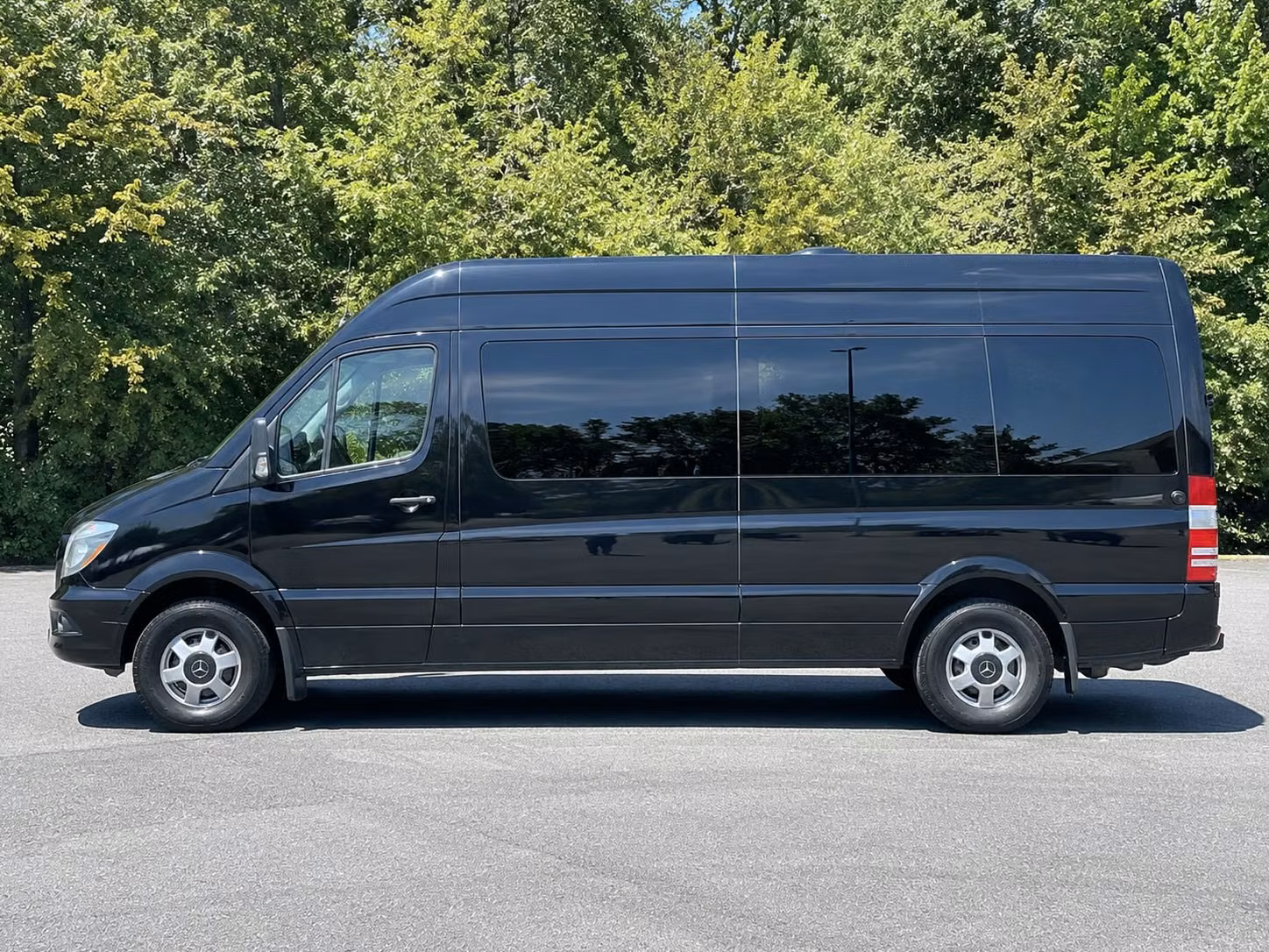 sprinter van with driver